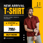 Get Best Jockey T-Shirts For This Season At Rs 799