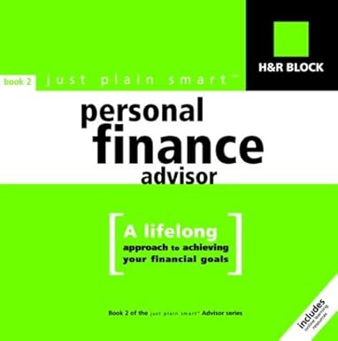 H&R Block just plain smart (tm) Personal Finance Advisor: Upto 27% OFF Coupon Code & Updated Discount List On Amazon