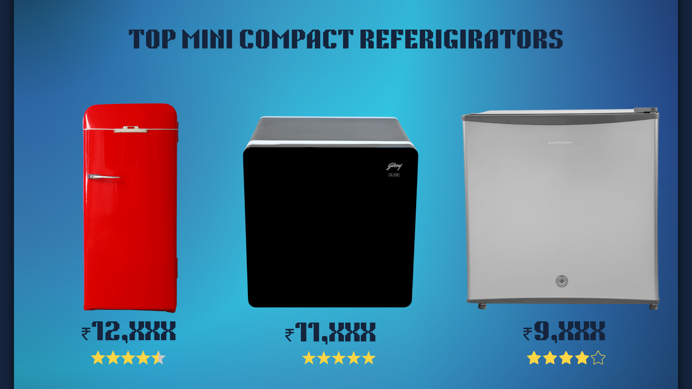 Best-selling compact refrigerators for small rooms