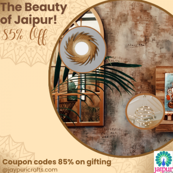 JaipurCrafts Coupon Codes Up To 85% OFF On Giftings