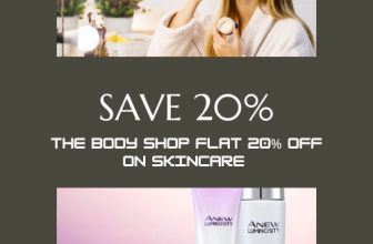 The body shop Flat 20% Off on Skincare