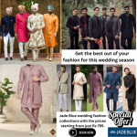 Jade Blue Men's Wedding Apparel: Starting From Rs 795