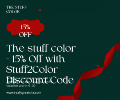 The stuff color - 15% Off with Stuff2Color Discount Code