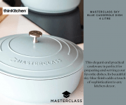 Masterclass Sky Blue Casserole Dish - 4 Litre "Special Offer: GET 20% OFF"