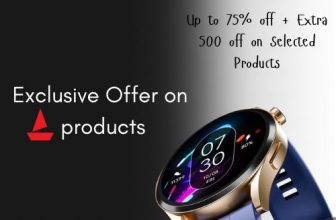 Up to 75% off + Extra 500 off