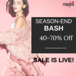 House of masaba-Season-End bash- upto 40-70% off