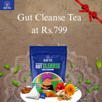 Blue tea – Buy Gut Cleanse Herbal Tea at Rs.799