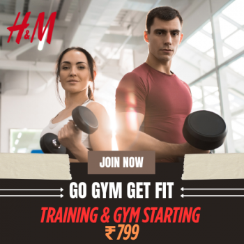 H&M Training & gym starting ₹799