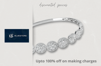 Upto 100% off on making charges on Platinum jewelery