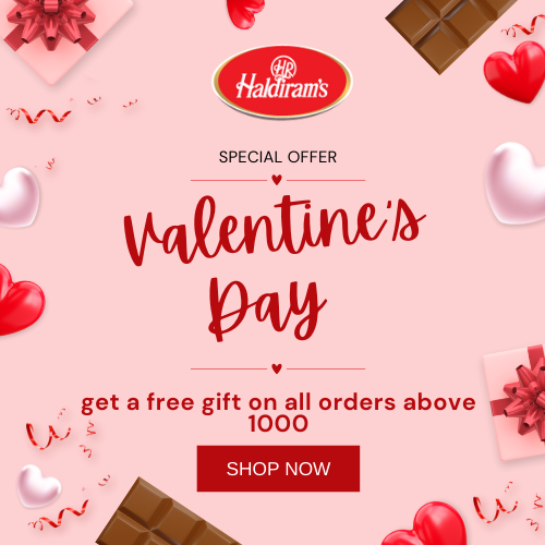 haldiram-Free Gift on Orders Above 1000