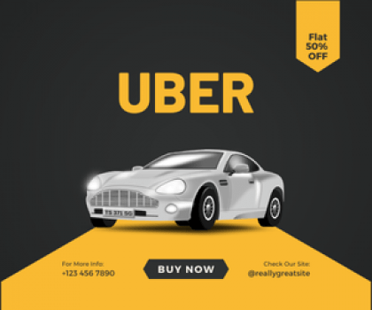 - Enjoy a whopping 50% discount on your initial six ride bookings