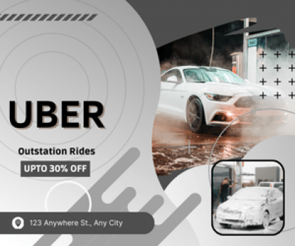 Save up to 30% on outstation rides with this exclusive offer!