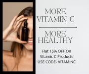 Flat 15% OFF On Vitamic C Products