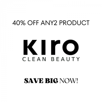 Kiro Beuauty Maximize Your Beauty: 40% OFF Any 2 Products!
