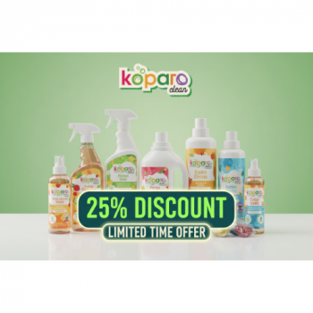 Koparo Cleaning - Enjoy 25% OFF on all Koparo Cleaning Products – Limited Time Offer!