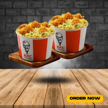 Save Rs. 30 on beloveKFC Chicken Rice Bowlz served with signature Popcorn