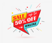 up to 50% off sale