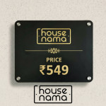 Get your personalized Name Sign in Matte Black for just βΉ549