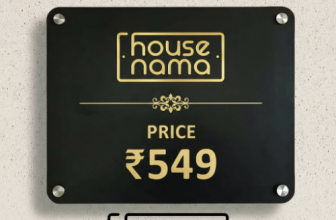 Get your personalized Name Sign in Matte Black for just โน549