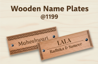 Wooden Name Plates from โน1199 by Housenama