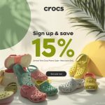 Crocs- Sign Up & Get 15% OFF on Your Next Crocs Order