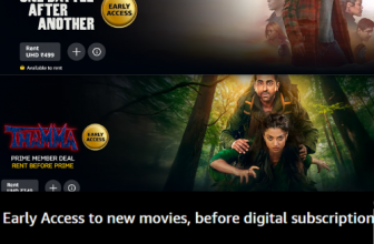 Prime Video offers movie rentals with early access.