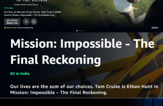 Watch the #1 blockbuster Mission: Impossible