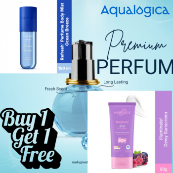 Aqualogica Coupon Code- Buy 1 Get 1 FREE. Add 2 favorites to offer