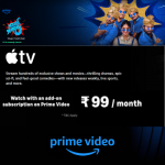 Apple TV Subscription at ₹99/month