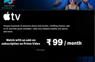 Apple TV Subscription at ₹99/month
