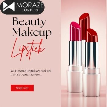 Moraze Matte Lipstick – Shop Today & Avail Cashback Rewards! 🌸
