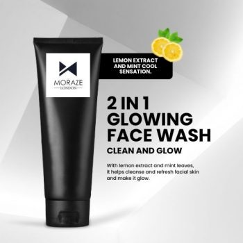 Moraze - Combo of Men Face Wash and Face Scrub