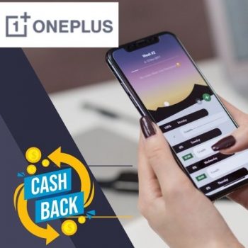 OnePlus Promocode :New users 50% off+22% Cashback