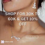 Caratlane – Shop for 30k to 60k & Get 10% Off