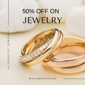 Get 50% OFF ON Jewelry