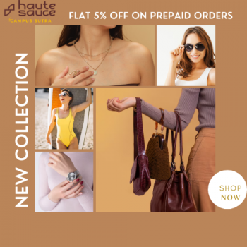 Haute Sauce-Flat 5% OFF On Prepaid orders