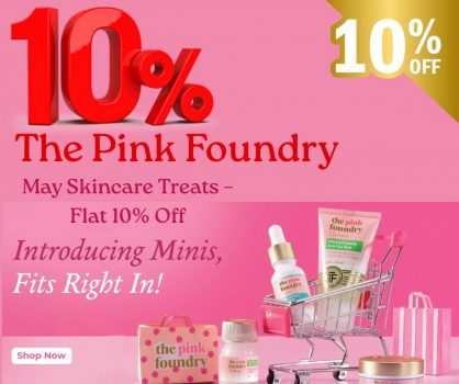 May Skincare Treats – Flat 10% Off