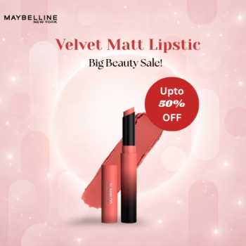 Maybelline New York – Big sale events Up to 50% OFF