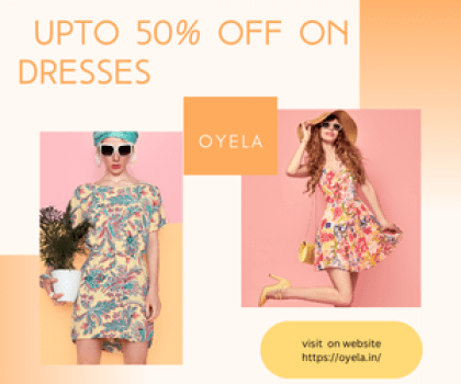 50% Off on Dresses