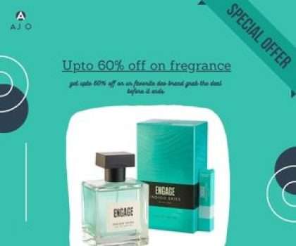 Ajio Upto 60% off on fregrance