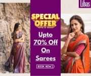 Libas Upto 70% Off On Sarees