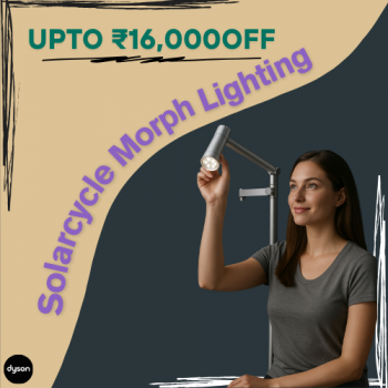 Dyson Lighting – Upto Rs.16000 Off Dyson Solarcycle Morph Lighting | best promo code and discount codes are here with coupons and offers for new user