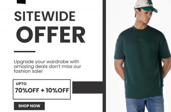 Jack & Jones: Up to 70% Off + Extra 10% Off with HDFC Cards