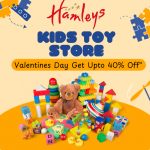 Hamleys-Happy Valentines Day Get Upto 40%