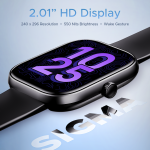 Boat WaveSigma black smartwatch