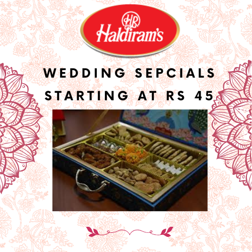 Tailored Wedding Specials – Prices Starting at Rs 45!