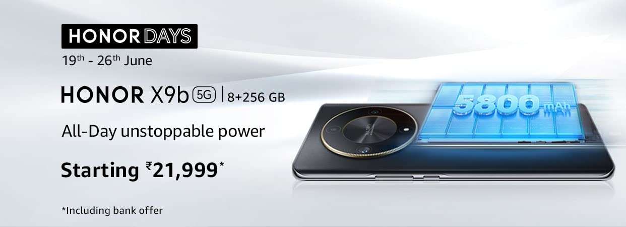  Honor X9b 5G 30% OFF Coupon Code & Updated Discount & Offers List On Amazon