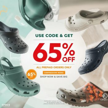 Crocs Prepaid Deal: Get 65% OFF on Adults & Kids Footwear