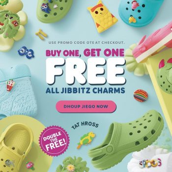 Crocs Jibbitz BOGO Deal: Buy 1 Get 1 FREE