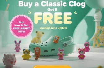 Crocs – Buy a Classic Clog, Get a Pack of 5 Jibbitz Free